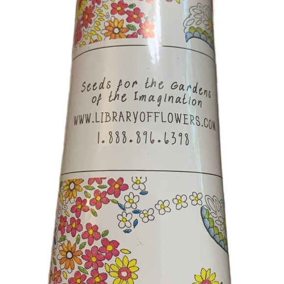 SOLD - Library of Flowers Honeycomb Hand Cream 2.3 oz Coco Butter New Sealed - Picture 5 of 11
